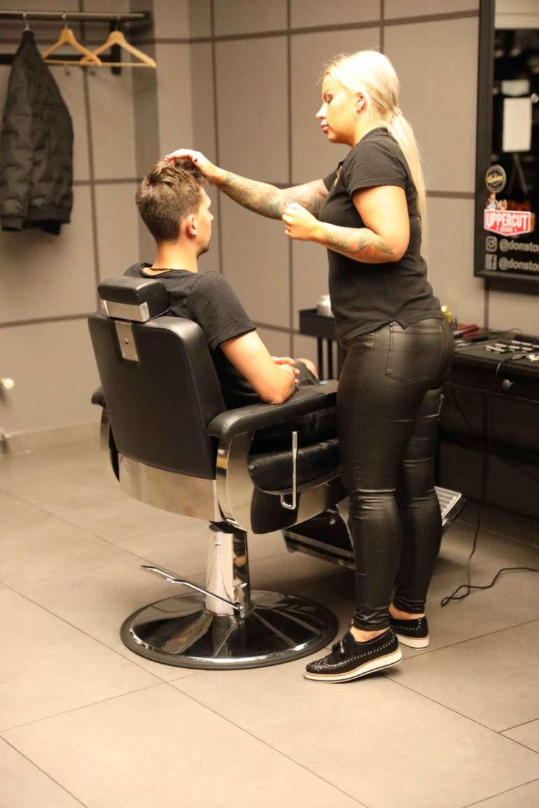 Barber shop Cesu iela 31/2, pakalpojums: frizuras ieveidosana virietim
